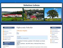 Tablet Screenshot of lubcza.com.pl